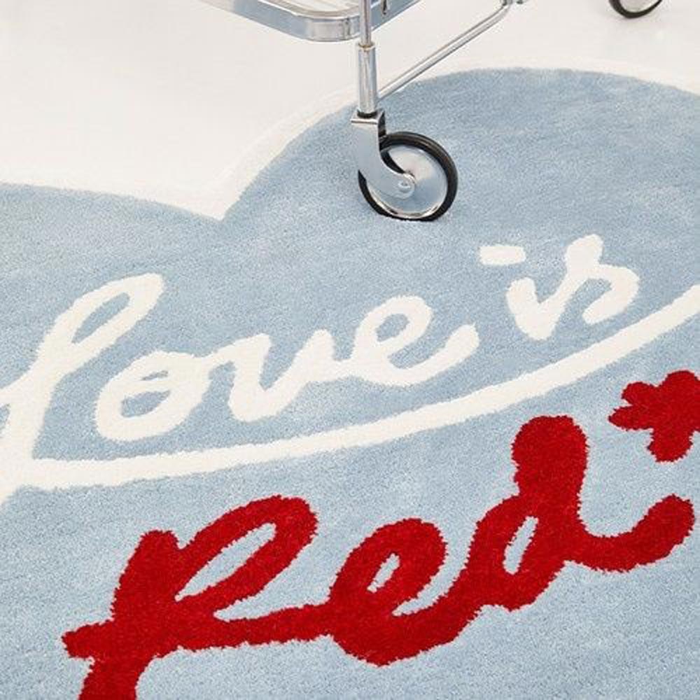 Red Heart Rug