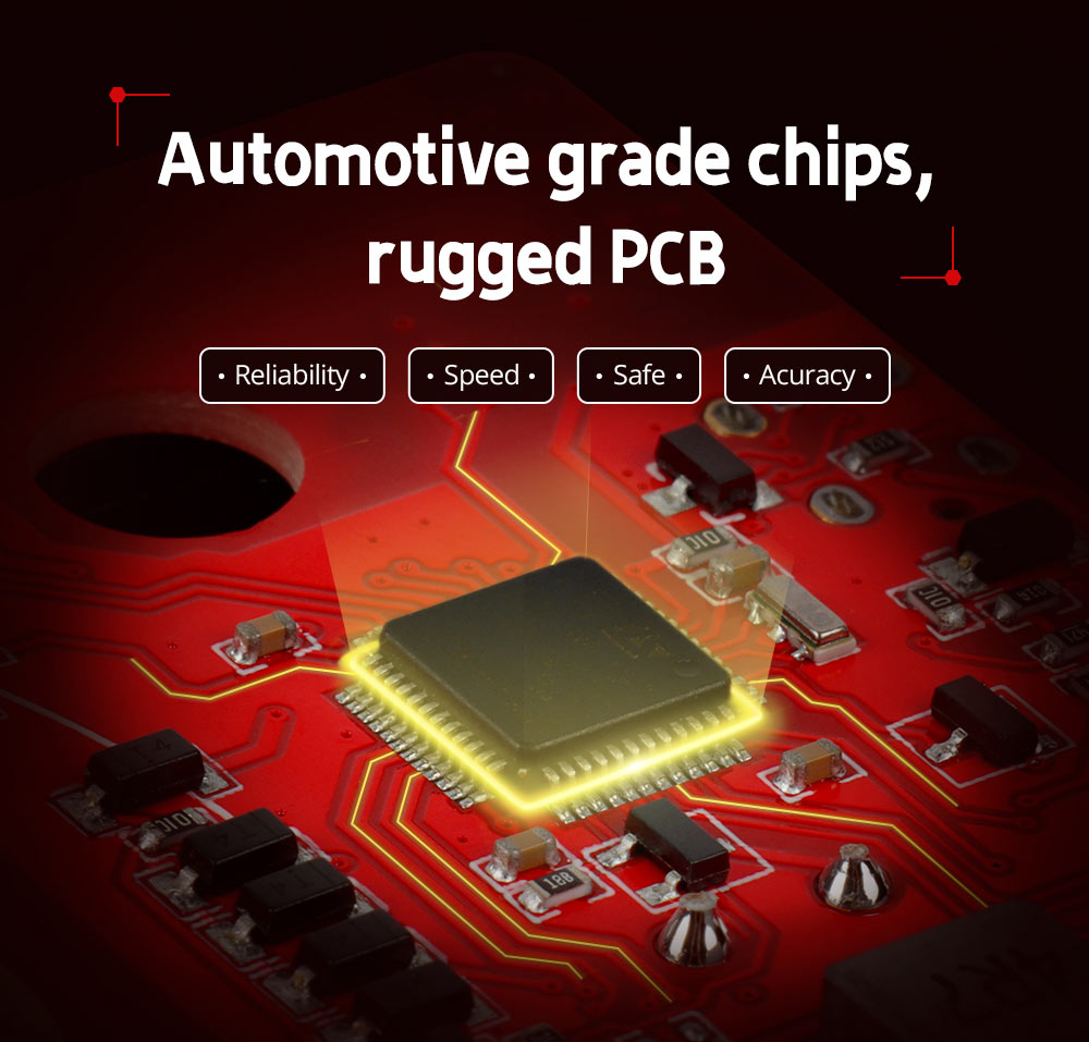 18650 battery protection board with automotive grade chip