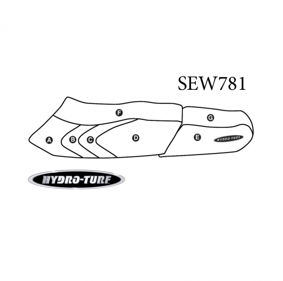 Hydro-Turf seat cover for WaveVenture (97-98)