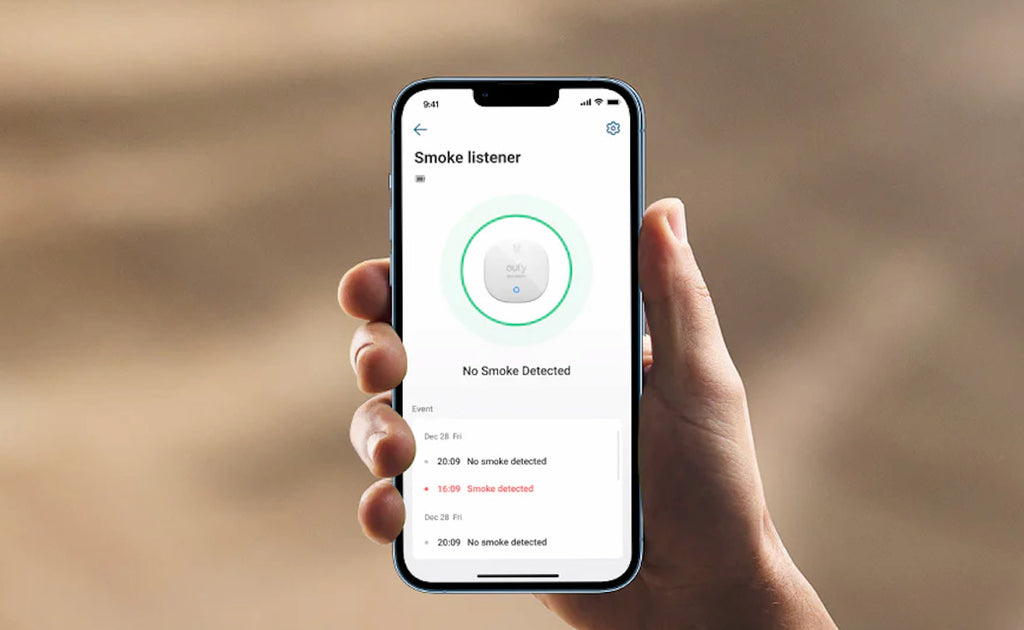 Détecteur de sécurité de fumée et de monoxyde de carbone eufy