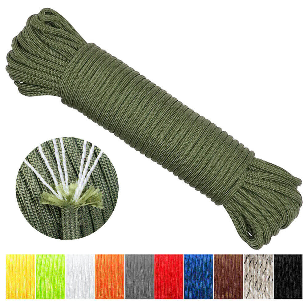 Green parachute cord
