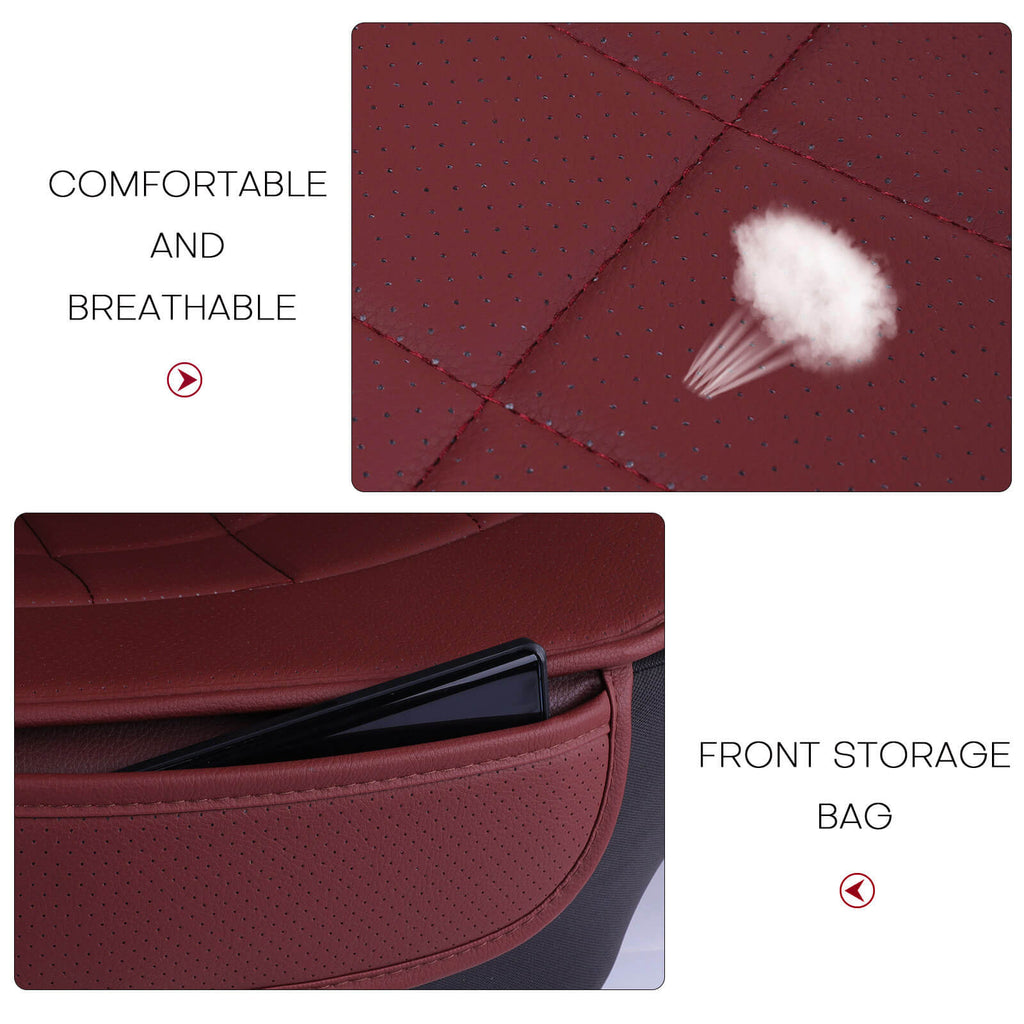 Design and material of the 3D breathable car seat pad