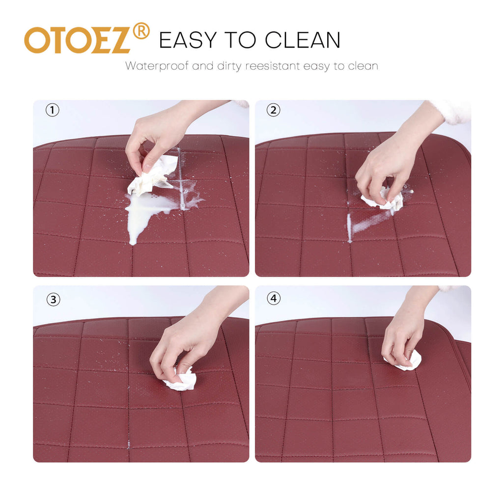 Easy to clean the 3D breathable car seat pad