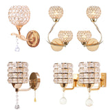 crystal wall lamp sconce light
