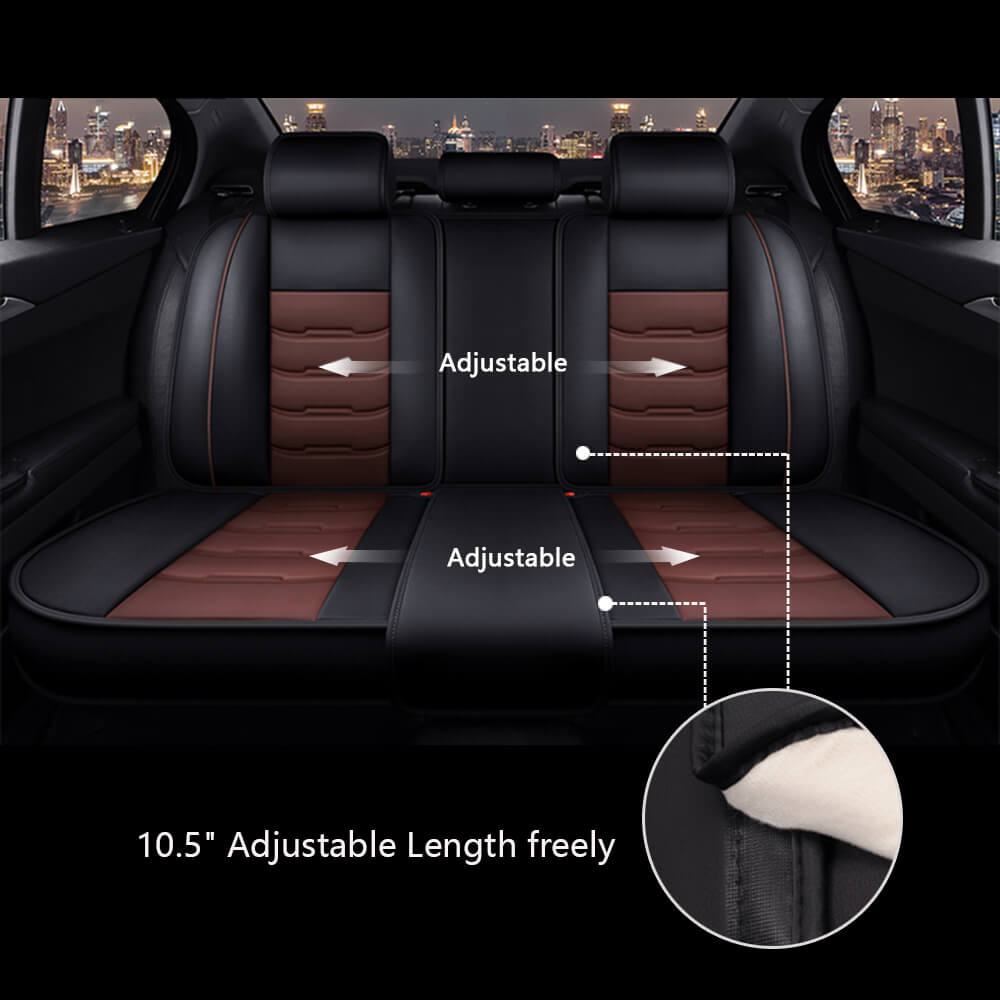 Adjustable length of the car seat covers