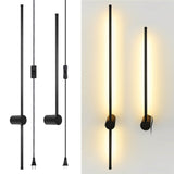 Modern LED Black Wall Liner Light