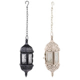 moroccan hanging glass candle holder