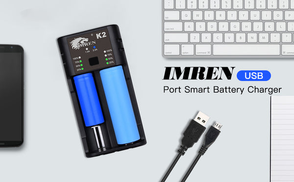 2 ports IMREN Battery charger