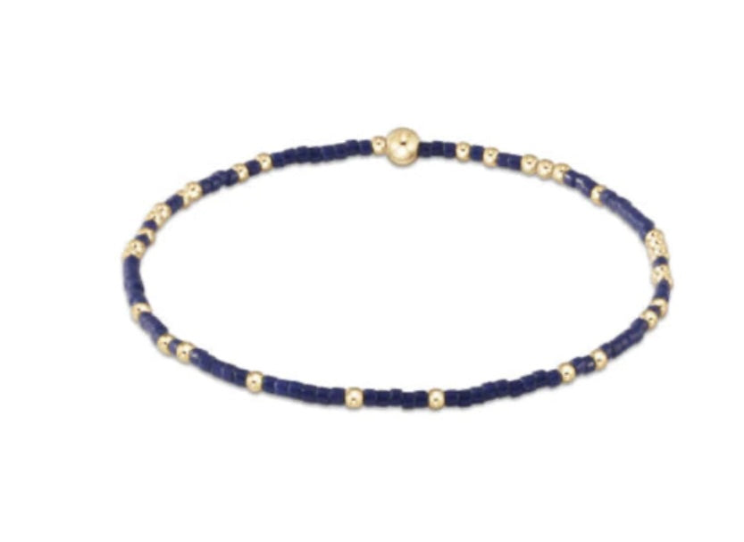 ENewton Gameday Hope Unwritten Bracelet- Matte Navy