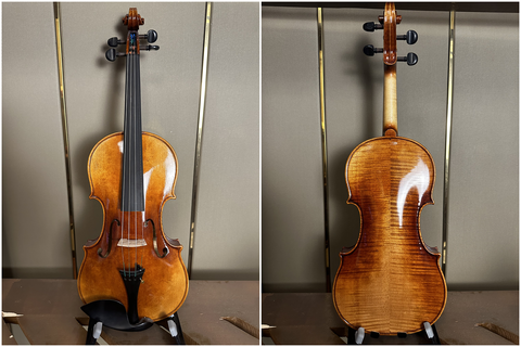 Fiddlover Classic Reproduction Del Gesú Kreisler 1730 Violin(CR100) 5.7