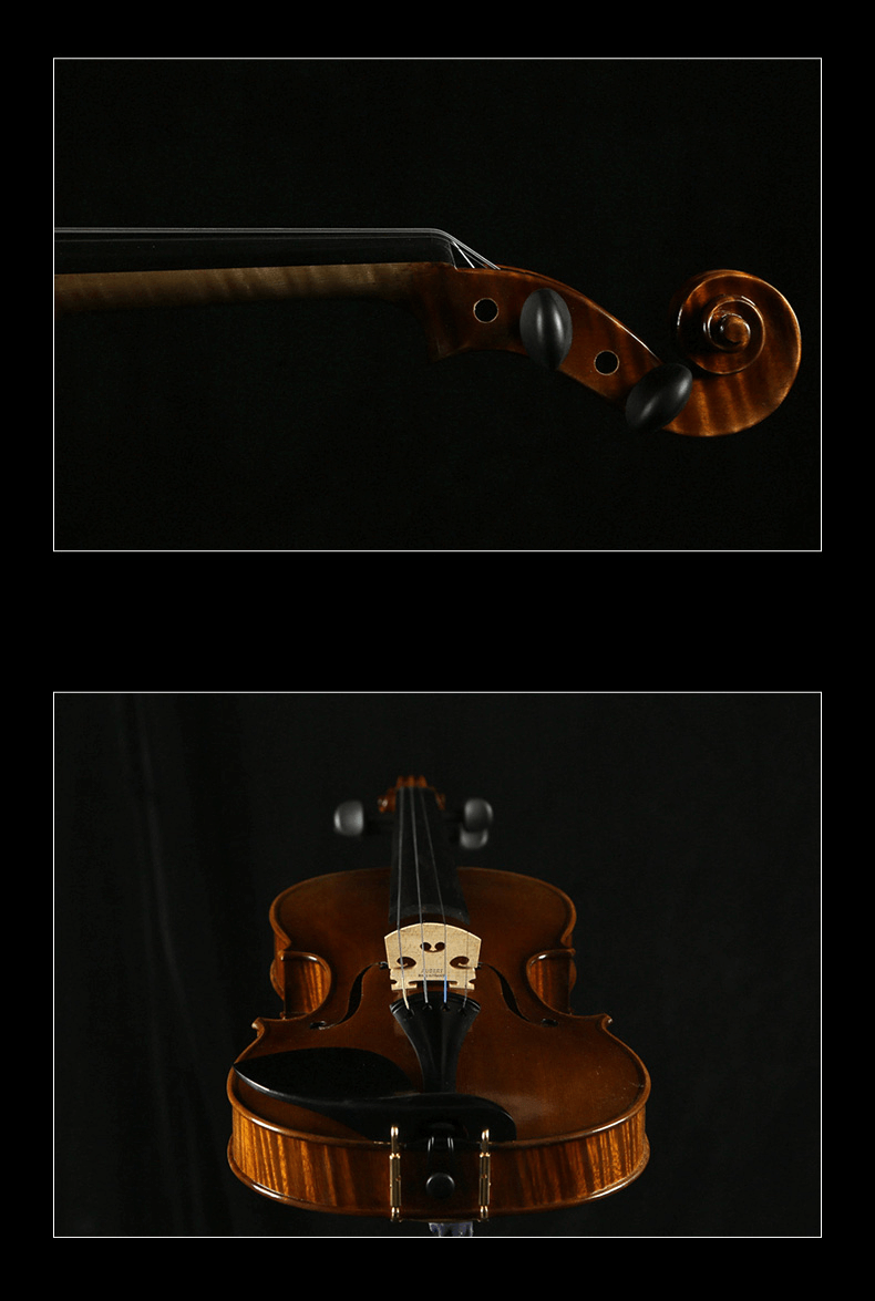 Fiddlover Solo Grade Mechanical Peg Intermediate Violin Q029-7