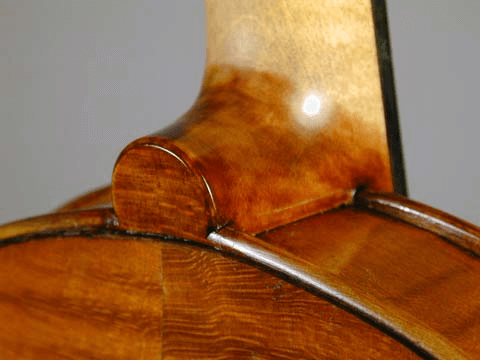 violin neck heel fiddlover