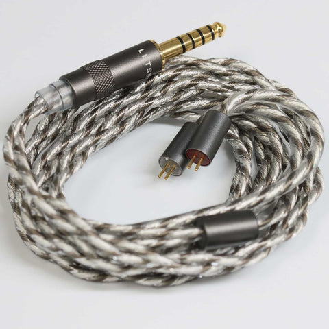 LETSHUOER S12 audio 3.5mm cable or 4.4mm balanced headphone cables with 2 pin connector