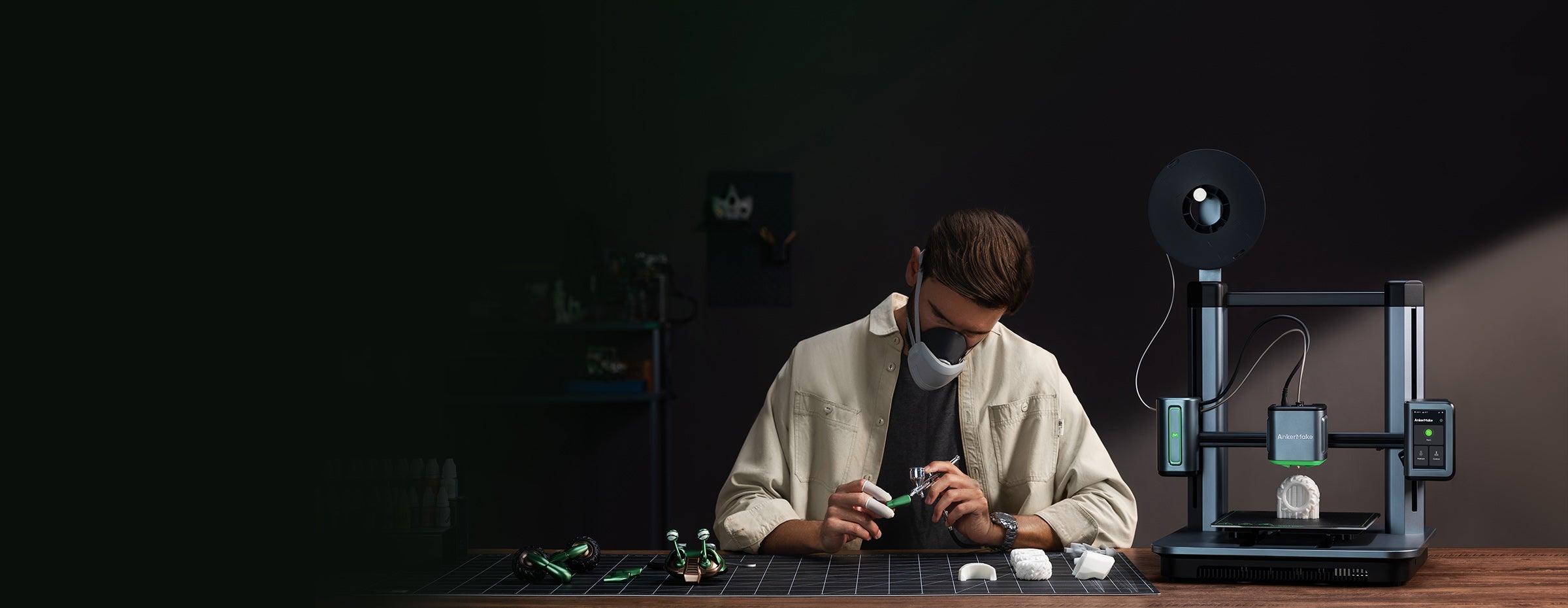 AnkerMake M5 - imprimanta 3D, 235x235x250 mm, viteza max. 250 mm/s 16 5x