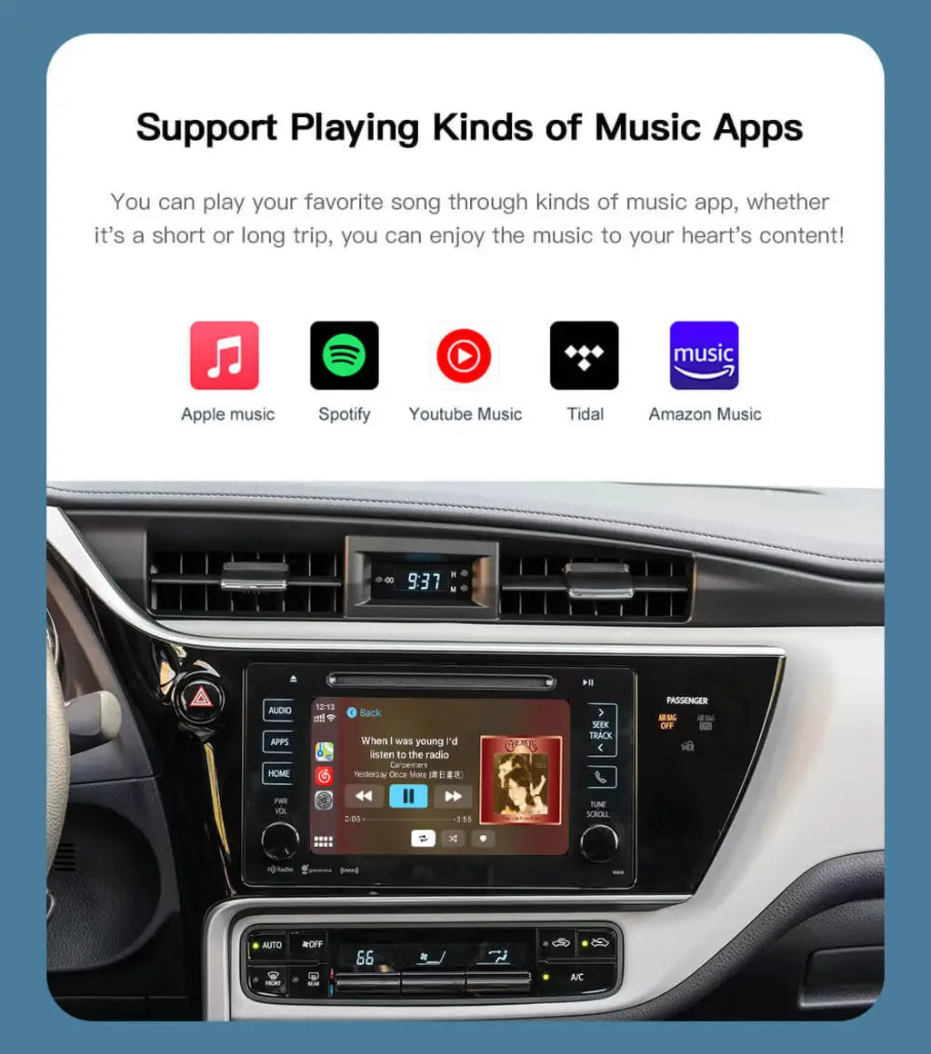 wireless-apple-carplay-module-for-toyota-touch2-Entune2-tacoma-highlander-tundra-sienna-prius-yaris-camry-chr-4runner-music