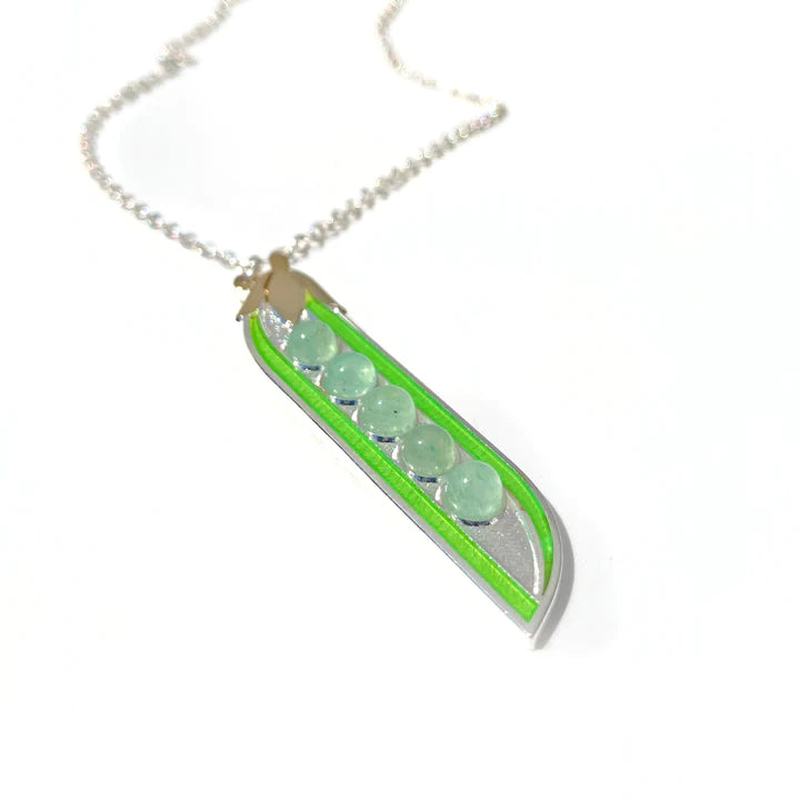 Pea Pod Necklace