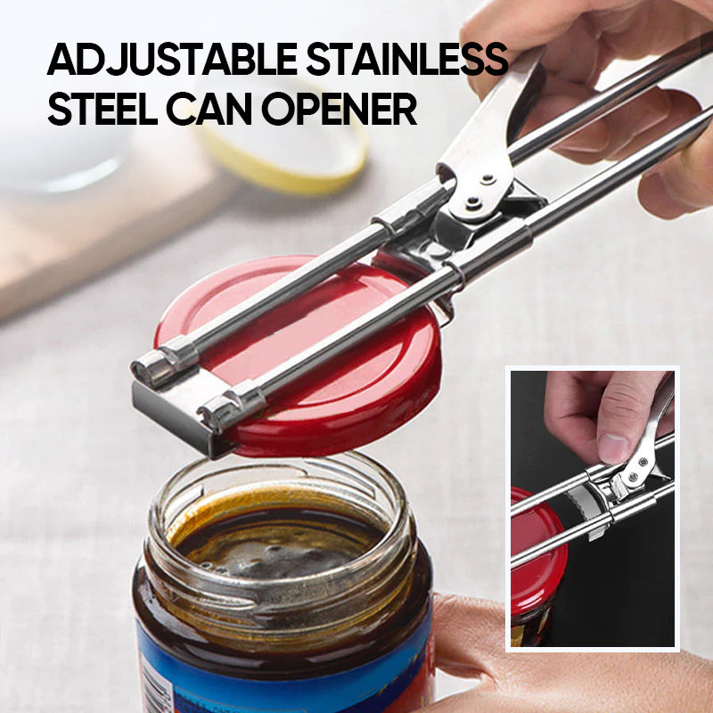 Adjustable Stainless Steel Can Opener - Inspire Uplift