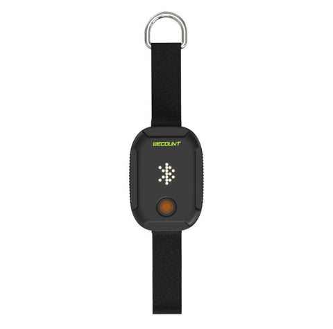 1. Please press the switch on Tracker.