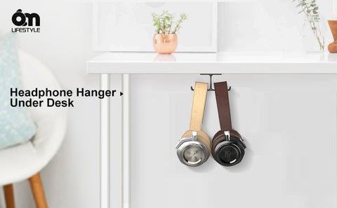 Headset Headphone Stand Hanger Under Desk Designed [Patented] Aluminum –  6amgame