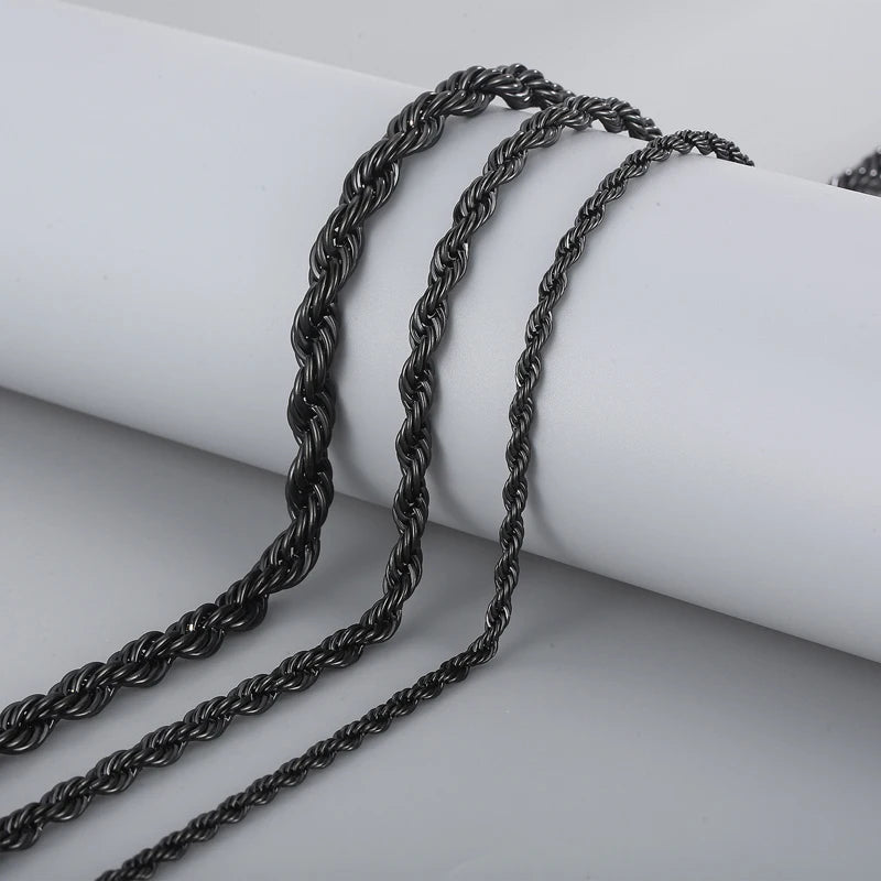 Twisted Stainless Steel Chain