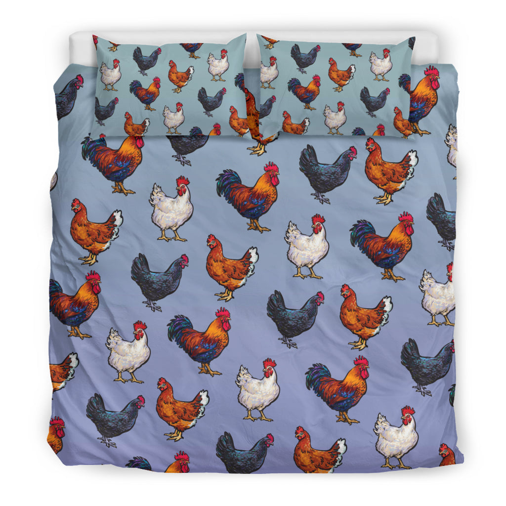 Farm Chicken Bedding Set