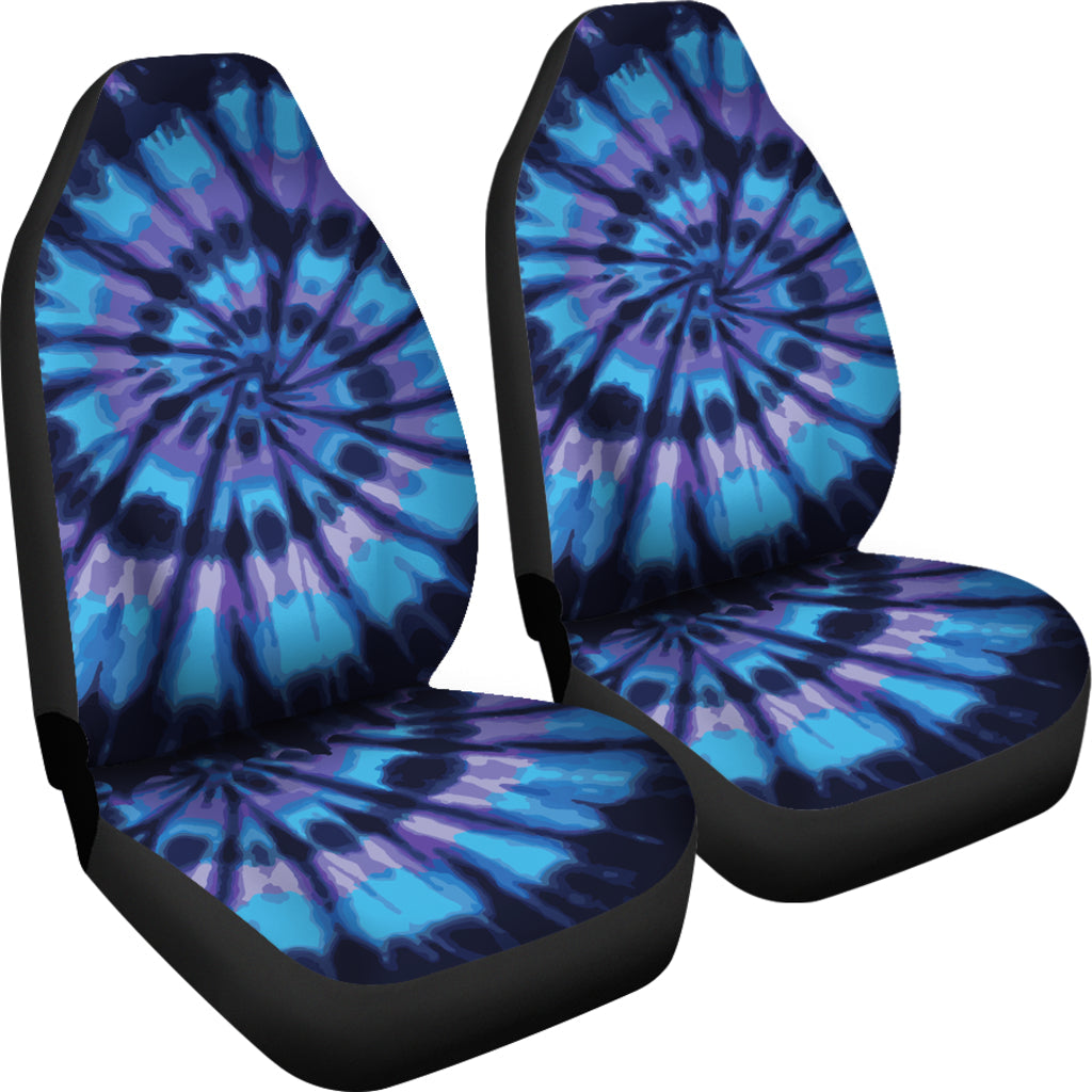 Blue Tie Dye Seat Covers