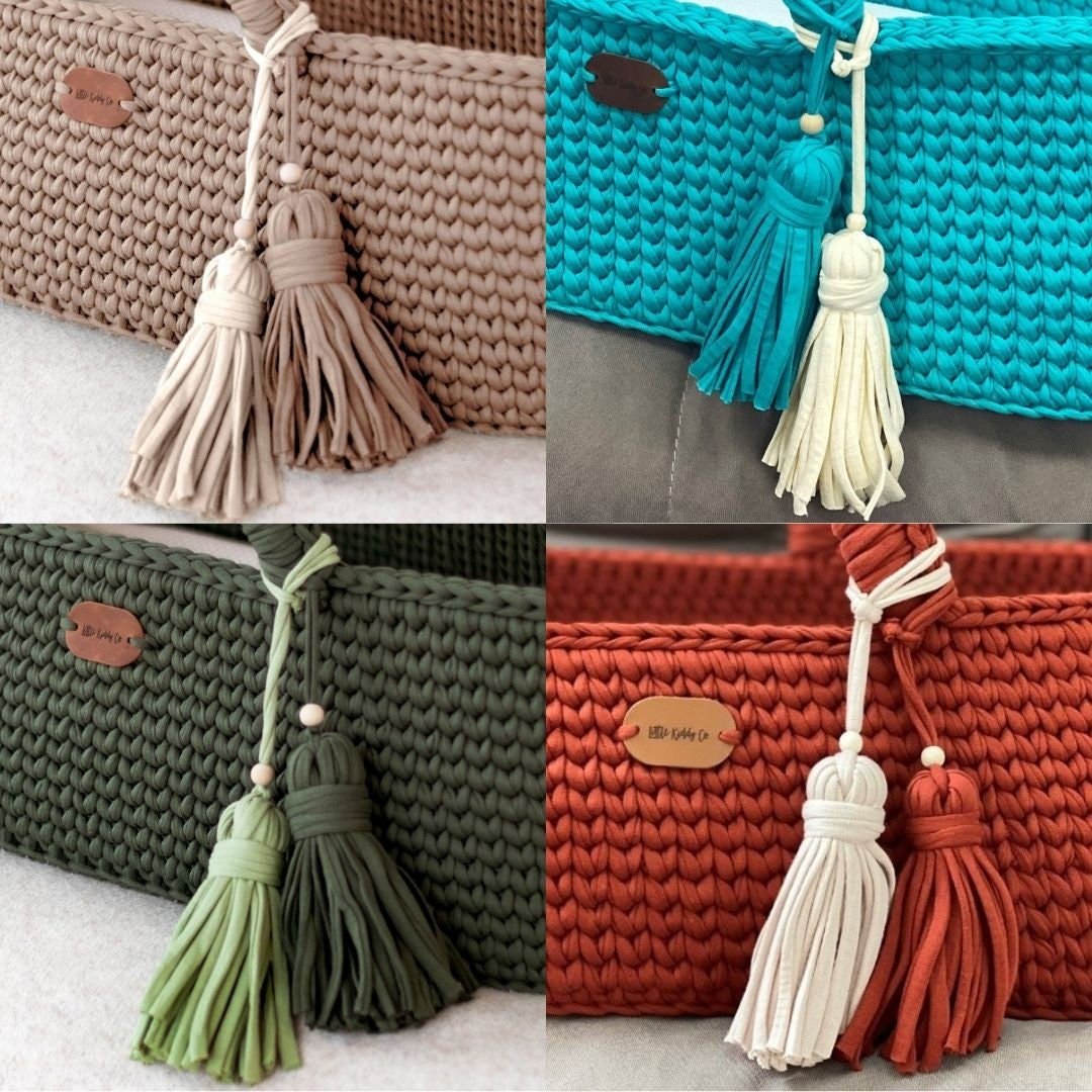 Tassels for baby moses basket, moses basket decoration