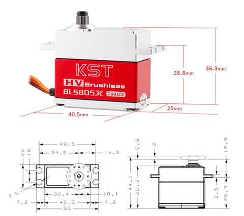 BLS805X SIZE