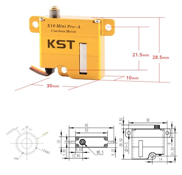 X10 Mini Pro-A Servo