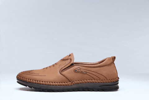 Men's Leather Slip-On Loafer – ashbtop
