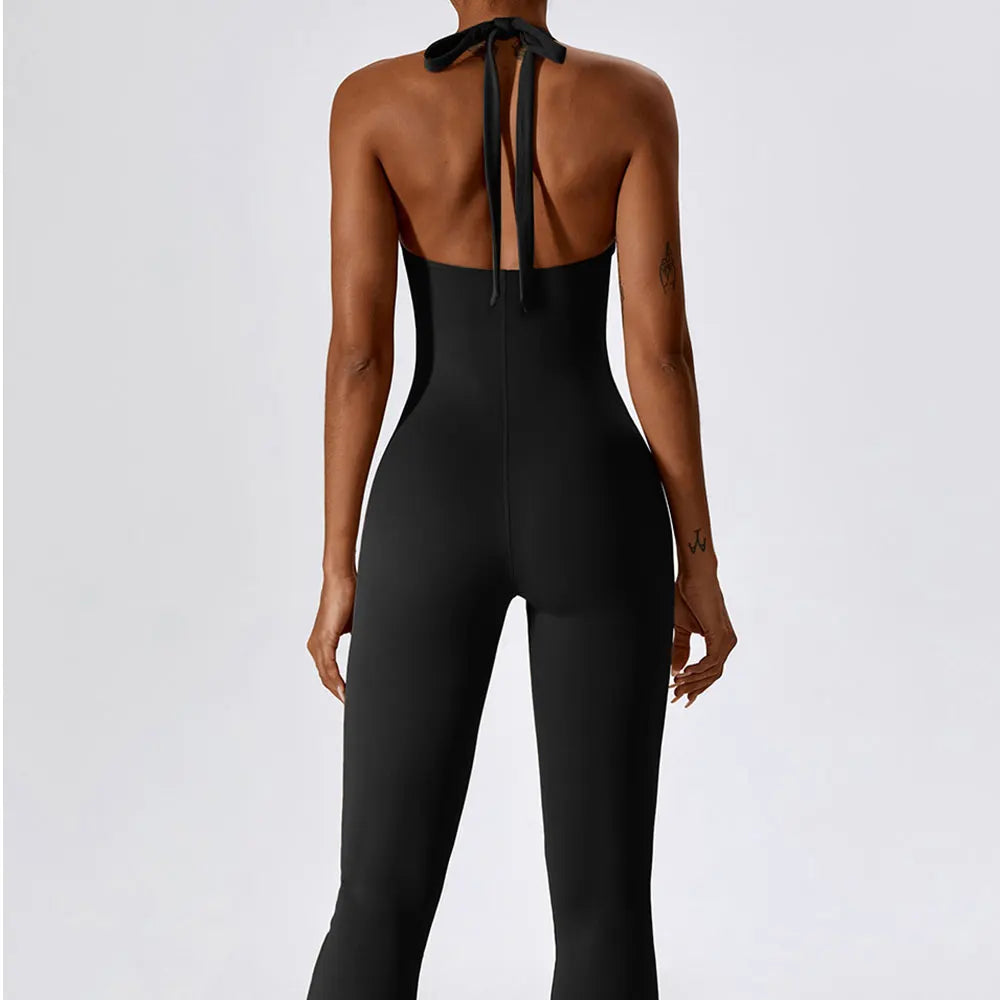 One-piece Sport Yoga Jumpsuit Sexy Breathable Quick Dry Body Set Hollow Out Bodysuit Sportwear Women Clothes Workout Clothes