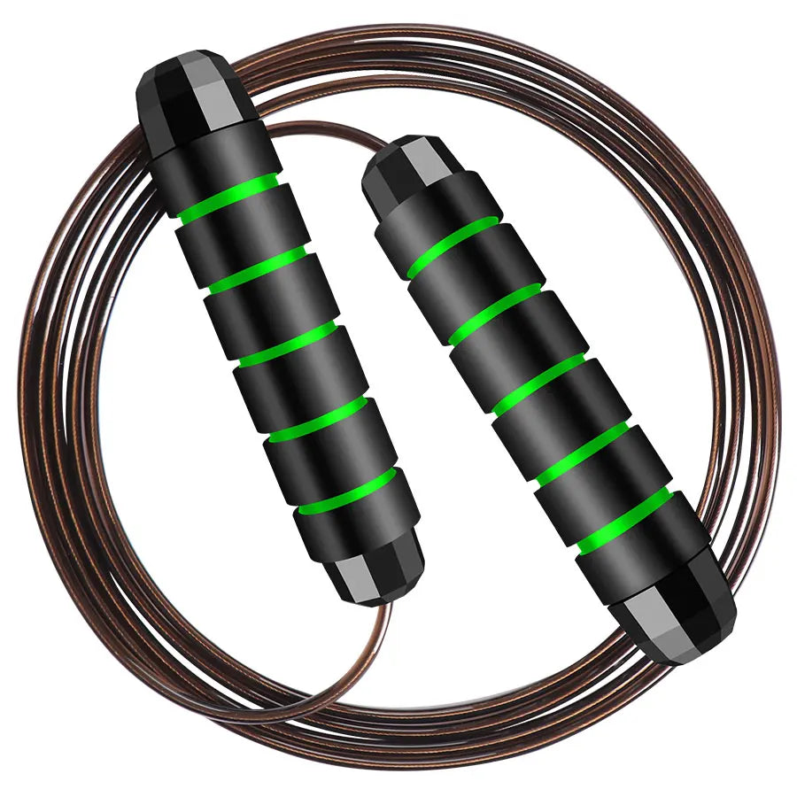 Rapid Speed Jump Rope Steel Wire Skipping Rope Exercise Adjustable Jumping Rope Fitness Workout Training Home Sport Equipment