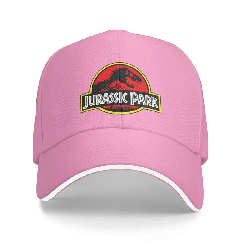 Fashion Jurassic Park Baseball Cap Men Women Custom Adjustable Adult Dinosaur World Dad Hat Outdoor