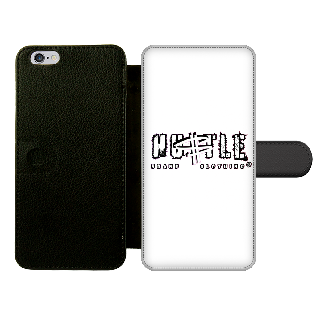 Hustle Brand Clothing Front Printed Wallet Cases