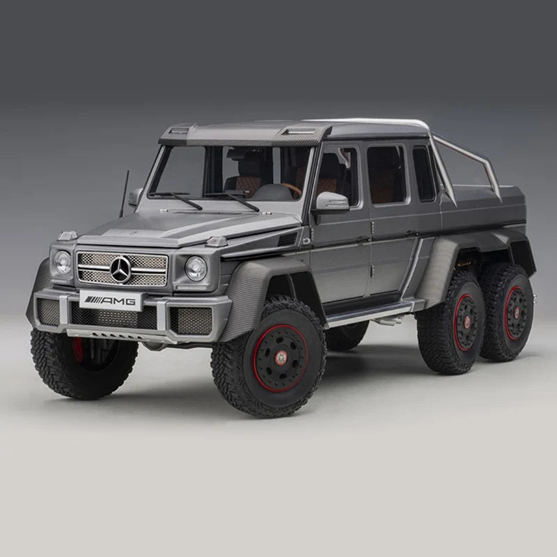 AUTOart 1:18 Benz G63 AMG 6X6 SUV Off-road vehicle Car Scale model