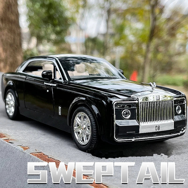 1:24 Rolls Royce Sweptail Alloy Luxury Car Model Diecast & Toy Vehicles Metal Toy Car Model Collection Simulation Children Gift