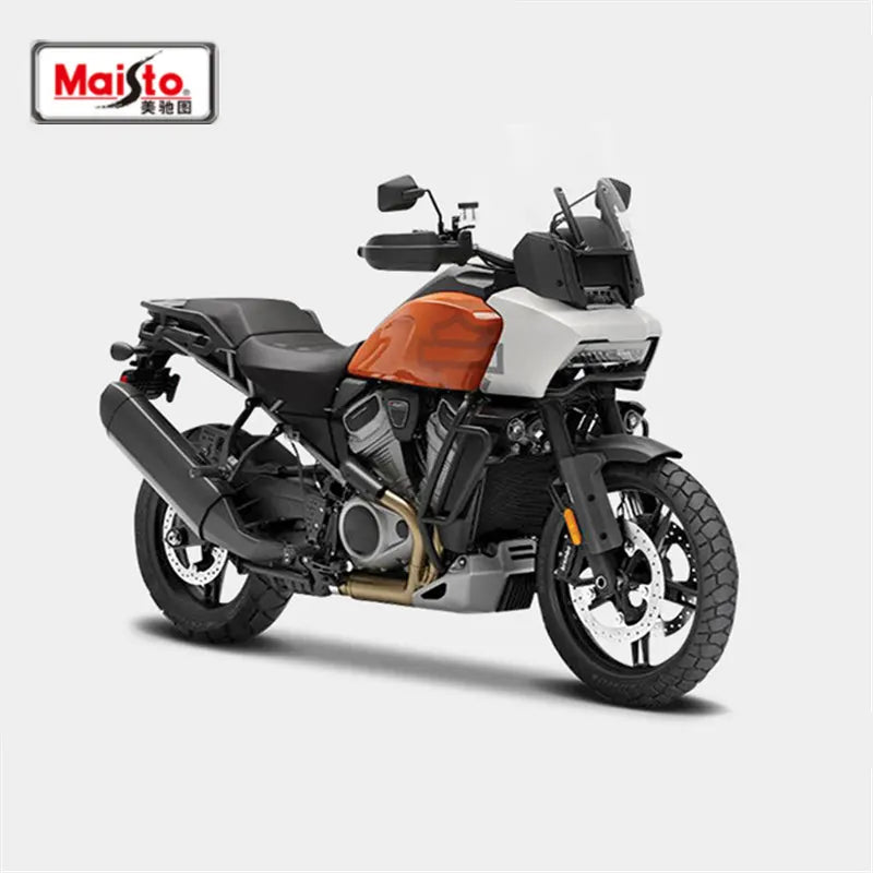 Maisto 1:18 Harley Davidson Pan America 1250 Alloy Motorcycle Model Diecasts Metal Street Racing Motorcycle Model Kids Toys Gift