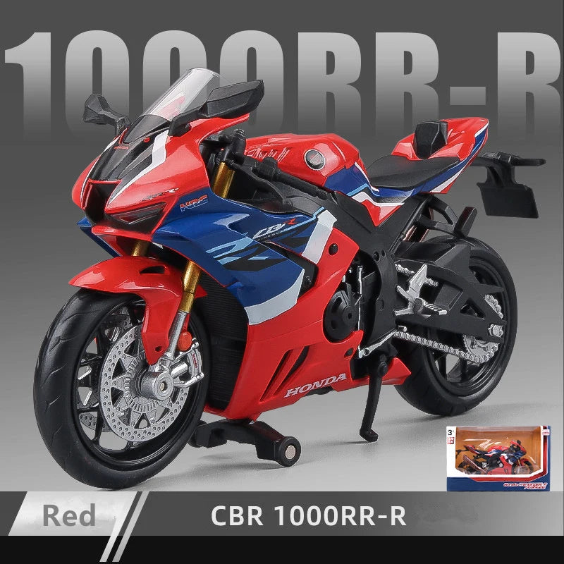 1:12 HONDA CBR 1000RR-R Fire Blade Alloy Motorcycle Model Simulation