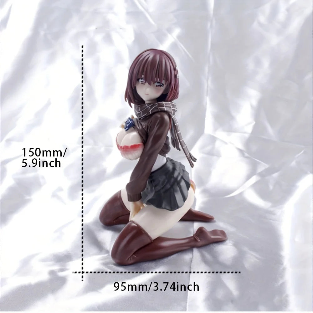 Sexy Girl Doll Anime Girl Doll Model Statue Toy Desktop Sculpture Craft Collection Gift Car Accessories