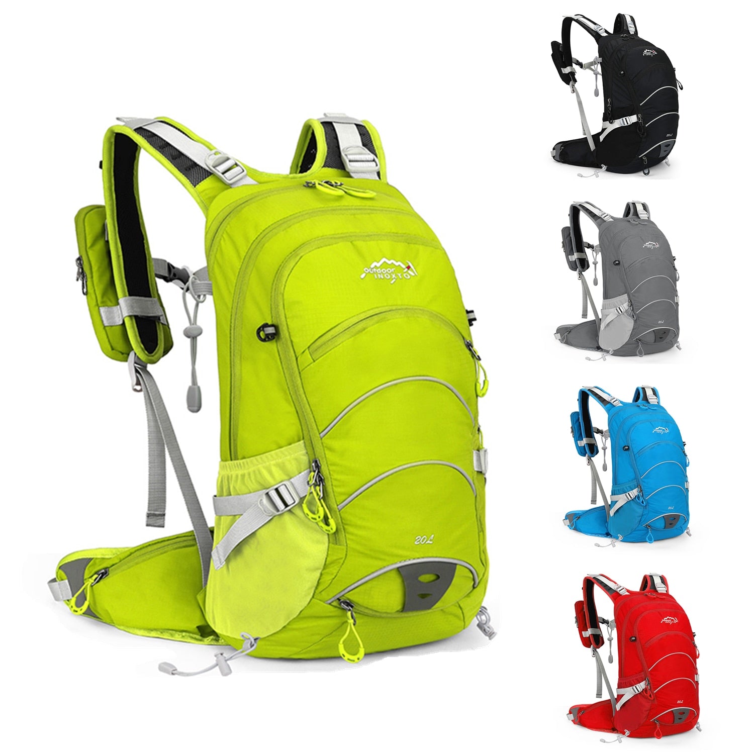 Waterproof Sports Backpack Hydration Backpack with Rain Cover 20 Liters