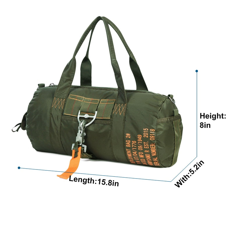 Maverick Tactical Duffel Bag Travel Bag Cabin Bag Parachute Bag OD Green