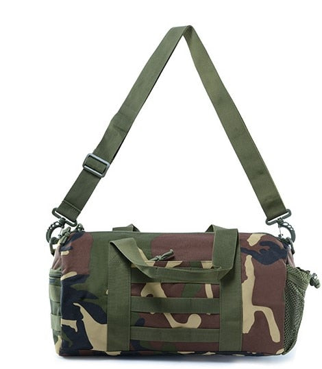 Tactical Duffel Bag Overnight Camouflage Gym Bag with Shoulder Strap