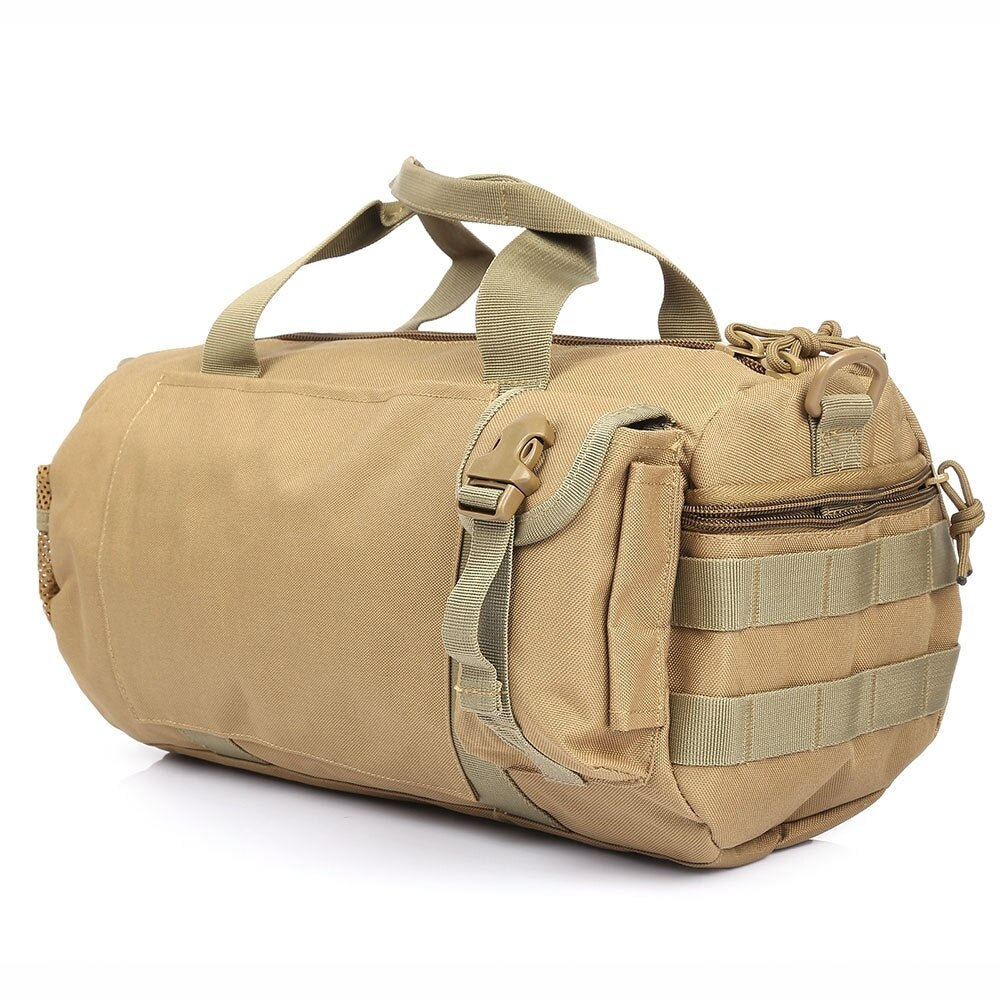 Tactical Duffel Bag Overnight Camouflage Gym Bag with Shoulder Strap