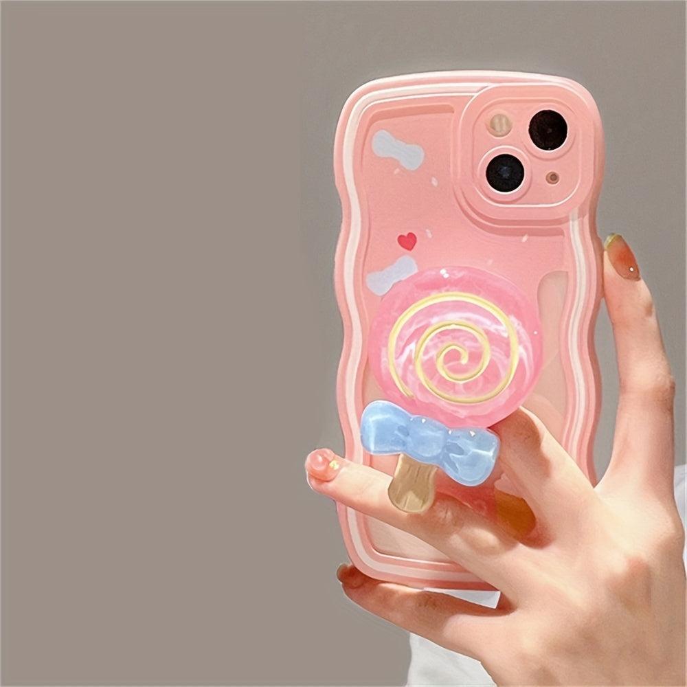 3D Candy Bar Lollipop Wave Phone Case