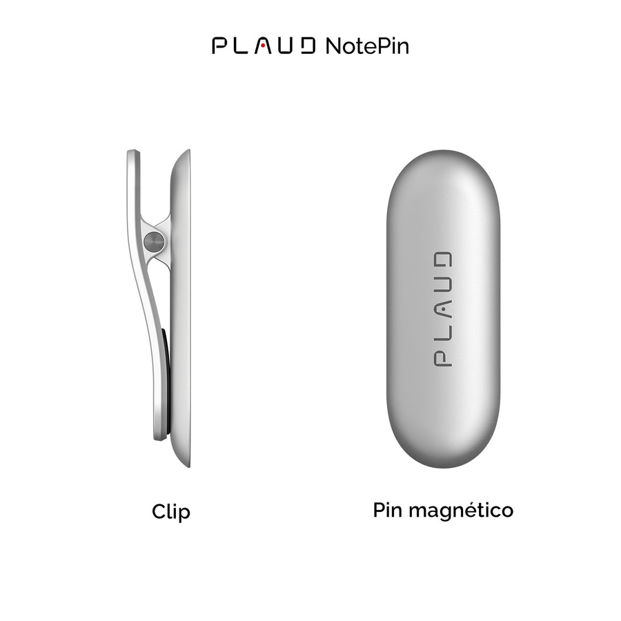 Clip & Pin Magnético para PLAUD NotePin
