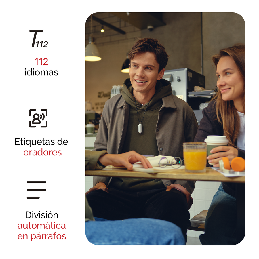 PLAUD NotePin & 2 Plan Ilimitado Anual AI
