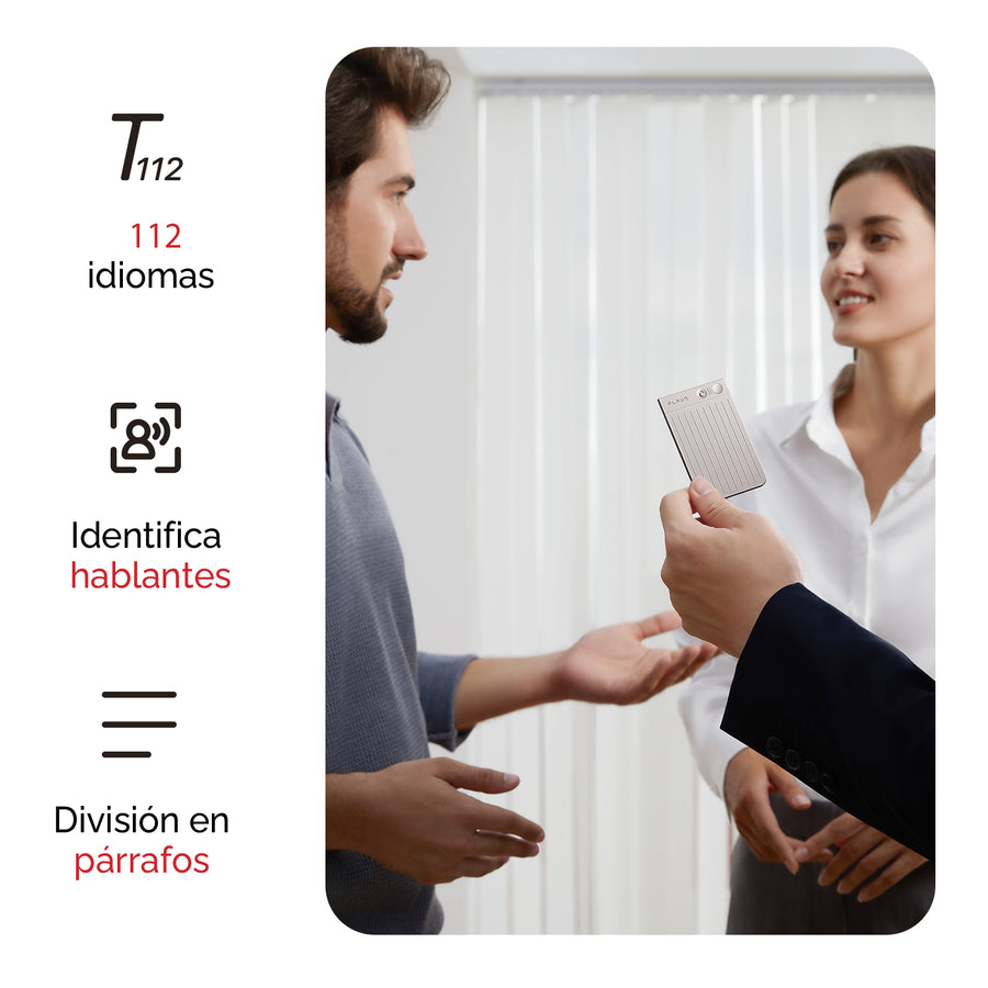 PLAUD Note & 2 Plan Ilimitado Anual AI

