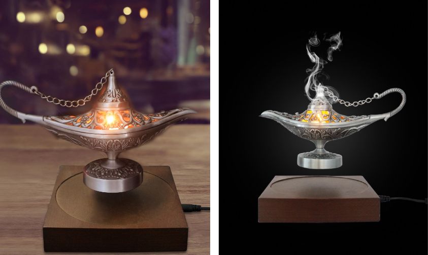 Levitating Aladdin's Magic Lamp