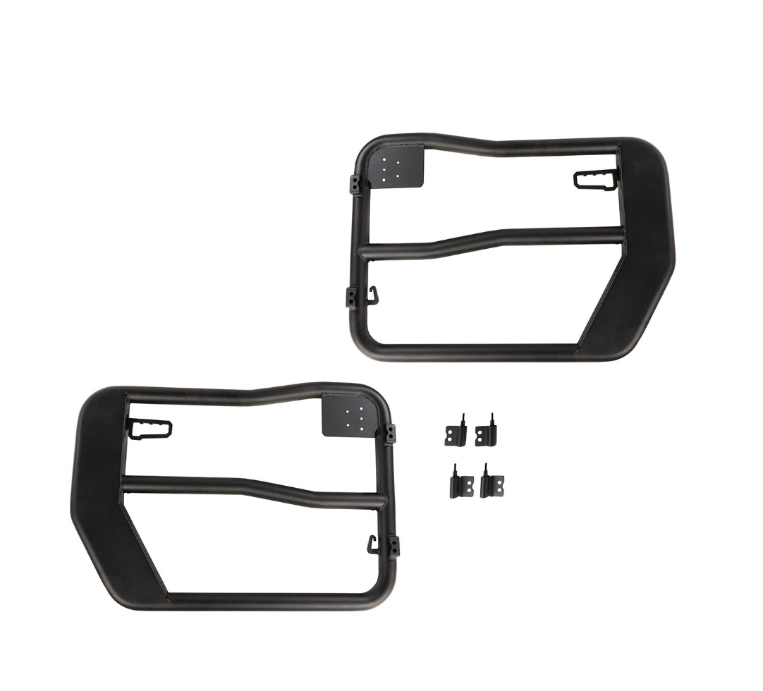 Rugged Ridge Fortis Tube Doors for 07-18 Jeep Wrangler JK Unlimited 4-Door