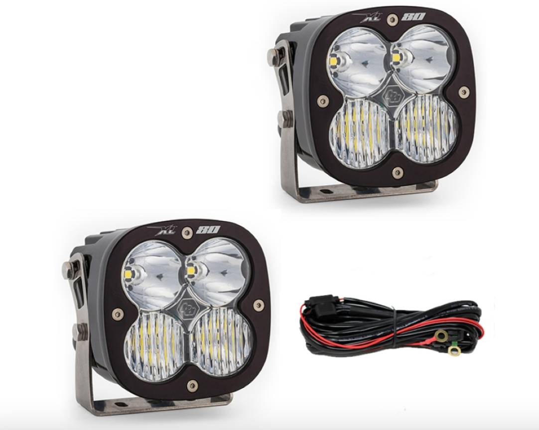 Baja Designs XL80 LED Light Kit 2018-2023 Jeep Wrangler and Gladiator